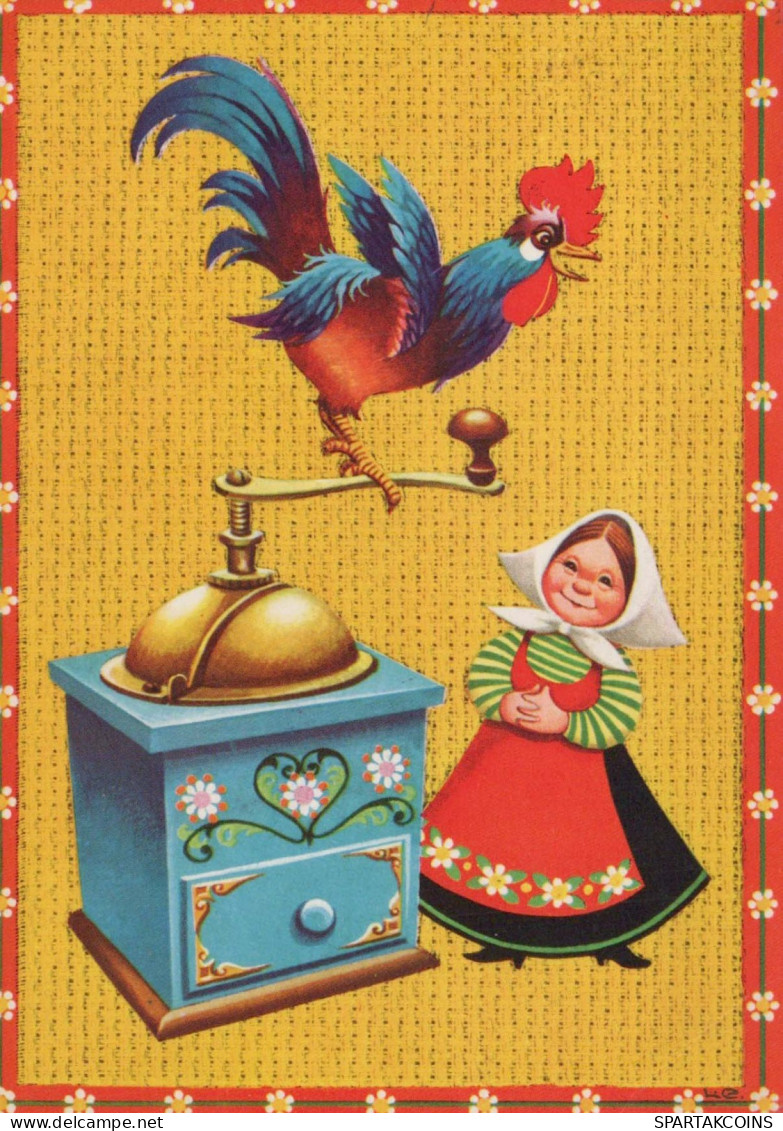 PASQUA UOVO Vintage Cartolina CPSM #PBO118.A - Ostern