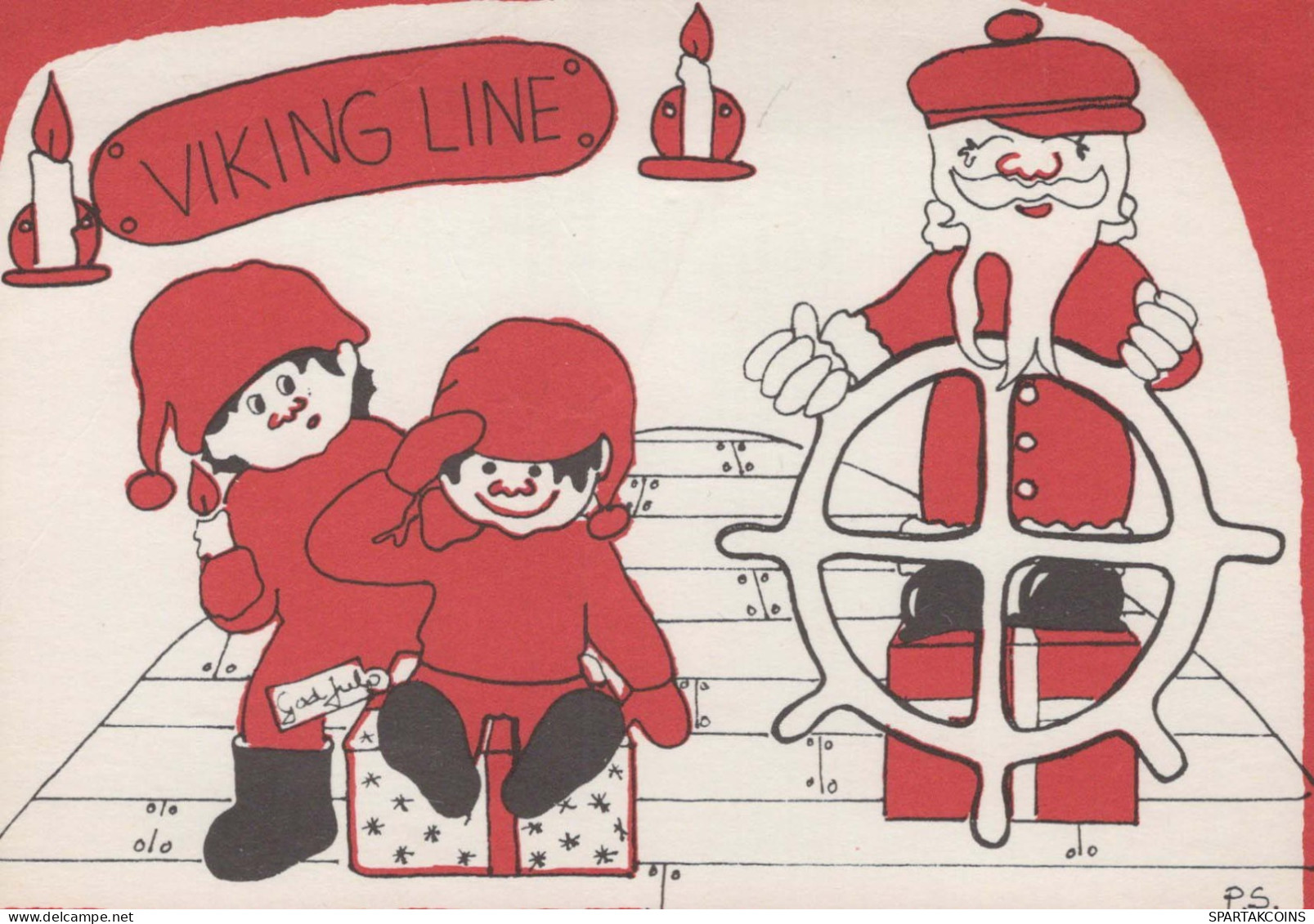 Neujahr Weihnachten KINDER Vintage Ansichtskarte Postkarte CPSM #PBM288.A - Nieuwjaar