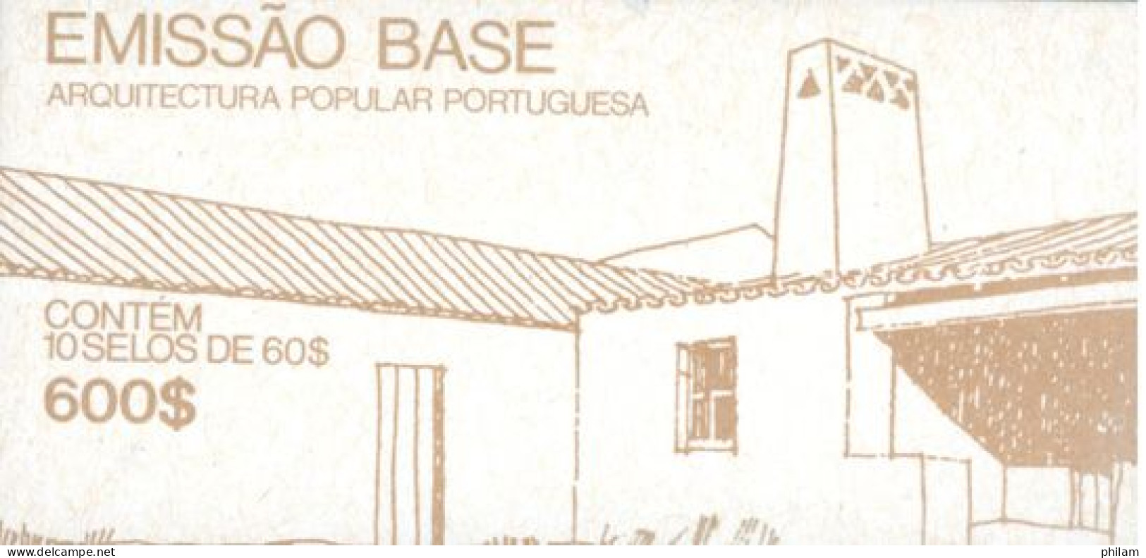 PORTUGAL 1987 - Architecture - 2 Carnets - Booklets