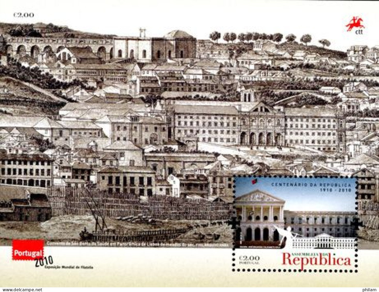 PORTUGAL 2010 - Assemblée De La République - BF - Blocks & Sheetlets