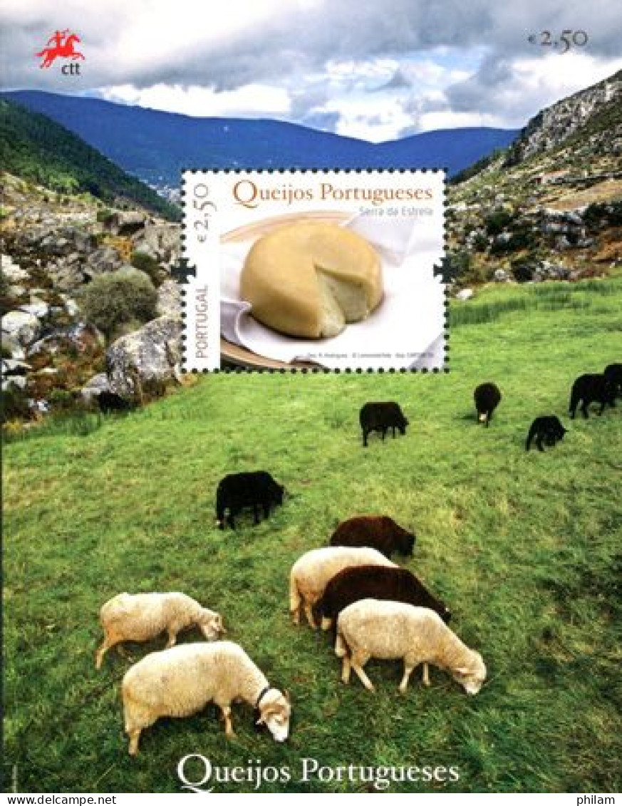 PORTUGAL 2010 - Fromages Portugais - Chèvres - BF - Blocs-feuillets