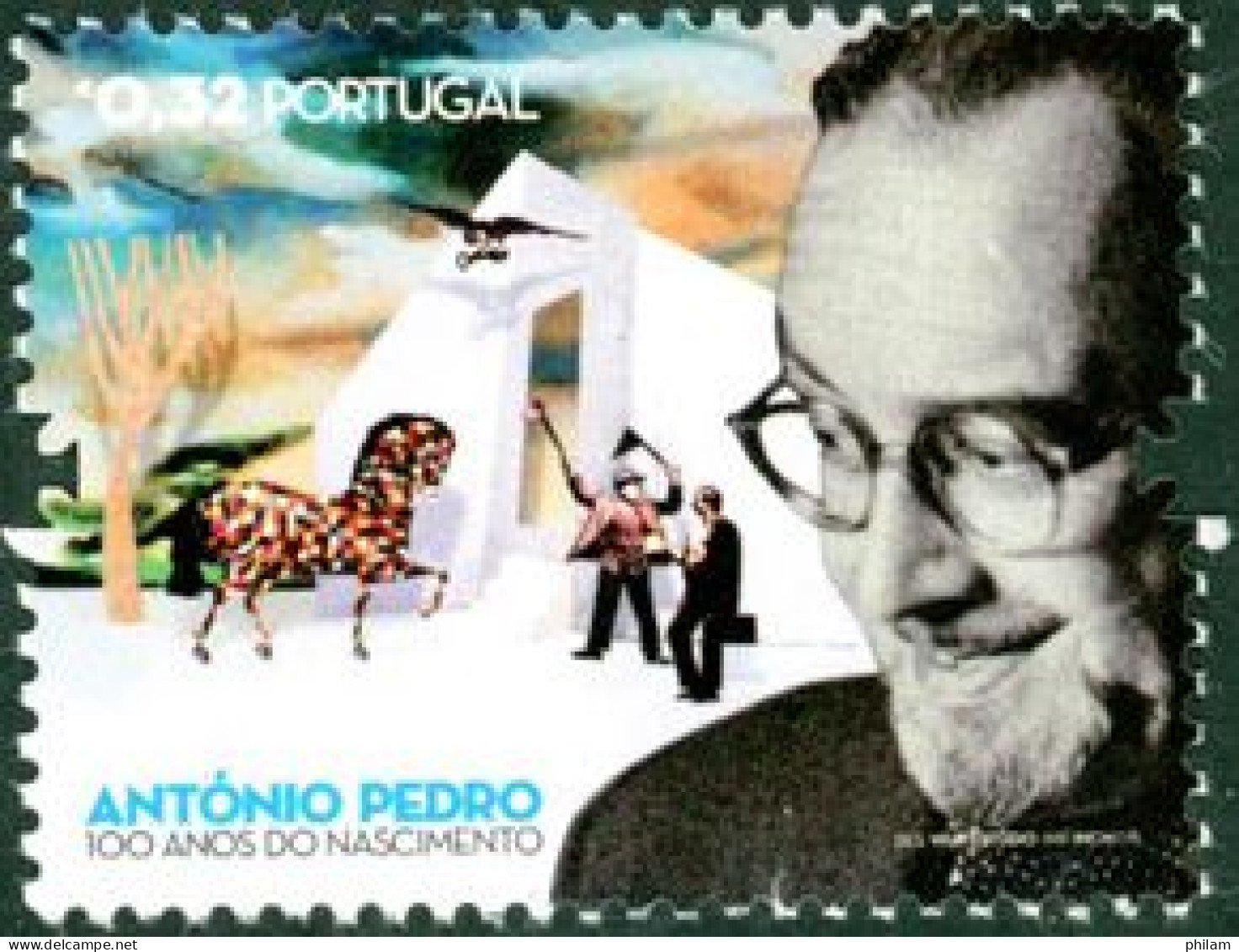 PORTUGAL 2009 - Théatre - Antonio Pedro - 1 V. - Unused Stamps