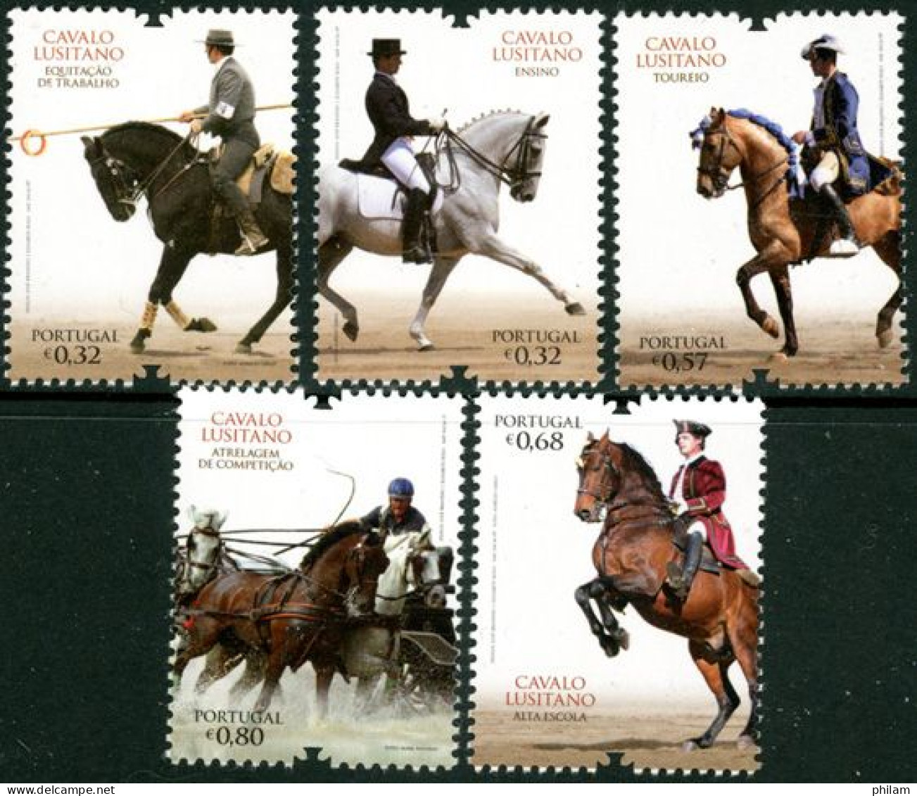 PORTUGAL 2009 - Le Cheval Lusitano - 5 V. - Unused Stamps