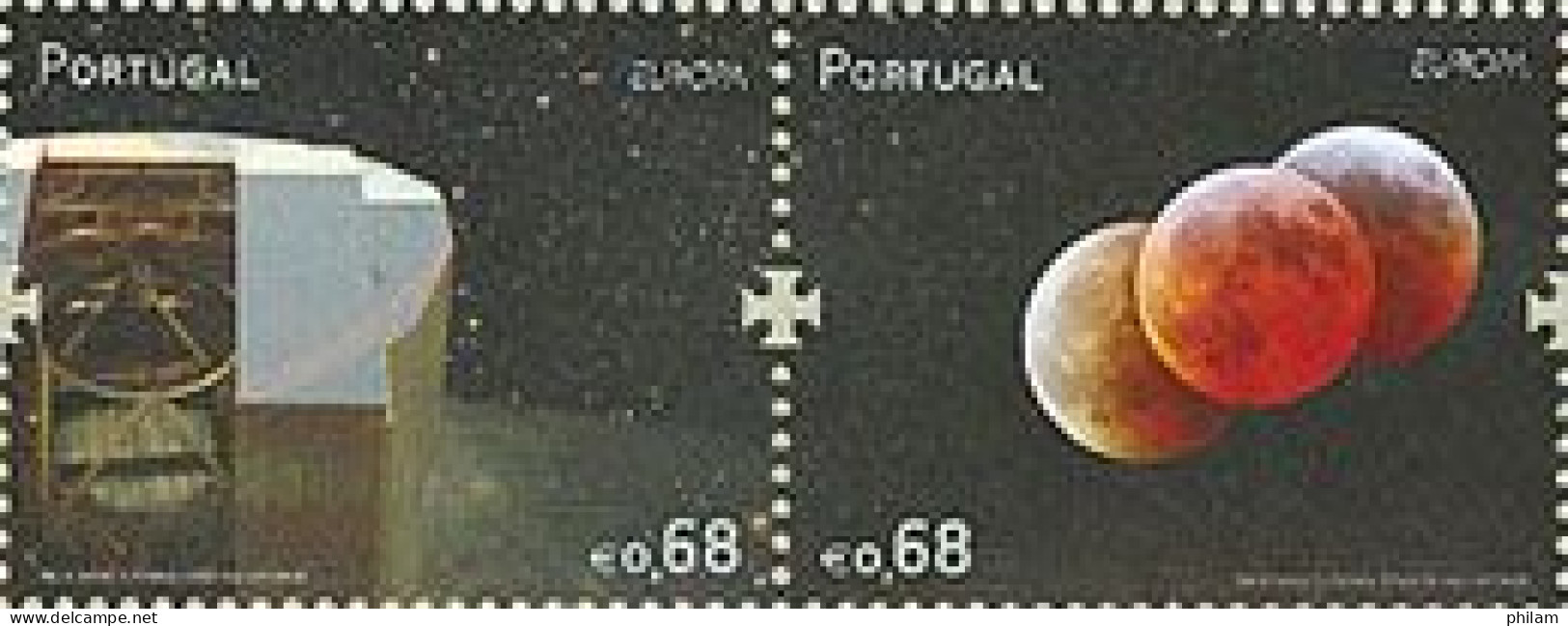 PORTUGAL 2009 - Europa - L'astronomie - 2 V. De Bloc - 2009
