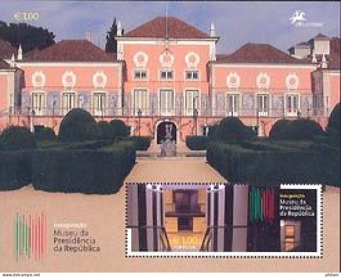 PORTUGAL 2004 - Musée De La Présidence De La République - 1 BF - Blocks & Sheetlets