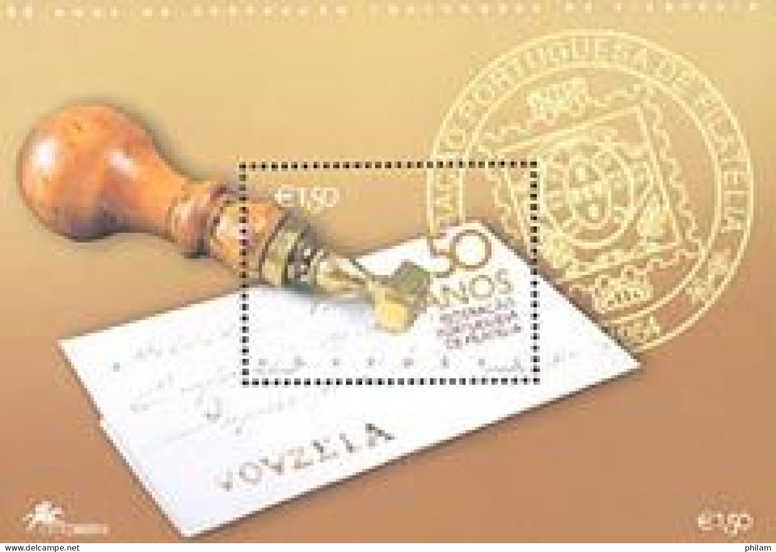 PORTUGAL 2004 - 50 Ans De La Fédération Portugaise De Philatélie - 1 BF - Blocks & Sheetlets