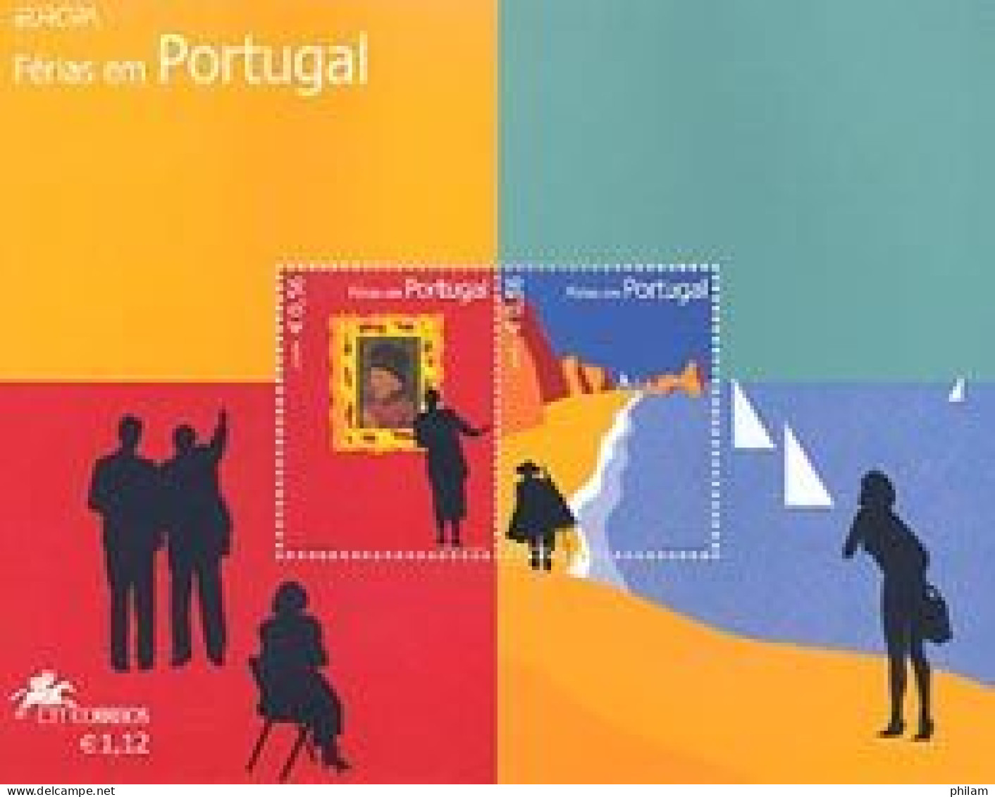 PORTUGAL 2004 - Europa - Les Vacances - BF - Blocks & Sheetlets