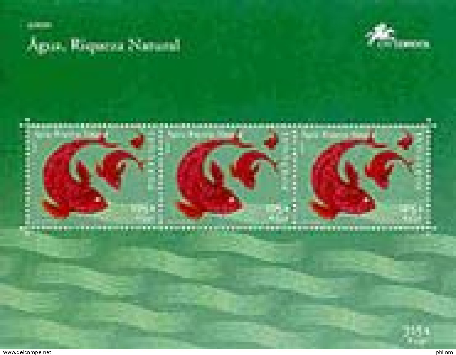 PORTUGAL 2001 - Europa - L'eau, Source De Vie - BF - Unused Stamps