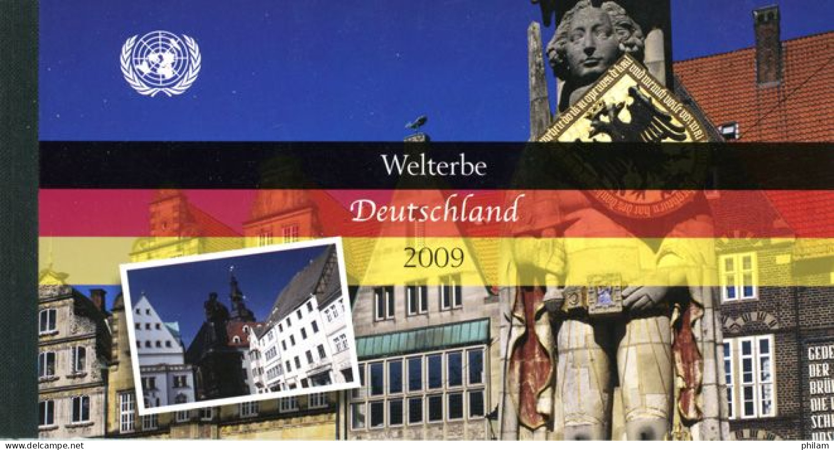 O.N.U. Wenen 2009 - UNESCO - Patrimoine Mondial - Allemagne - Carnet De Prestige - Postzegelboekjes