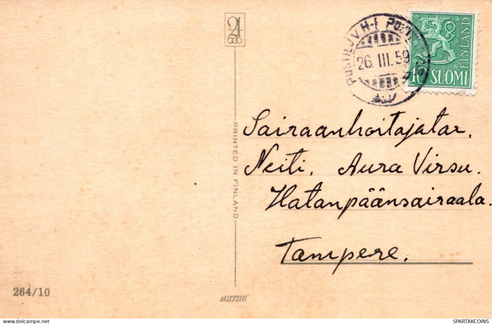EASTER CHICKEN Vintage Postcard CPSMPF #PKD465.A - Ostern