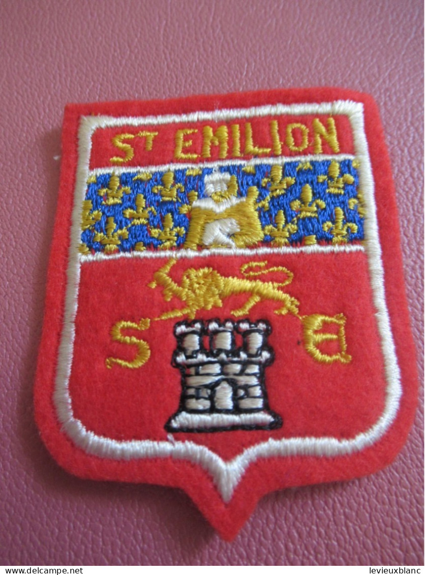 Ecusson Tissu Ancien /SAINT-EMILION/ Gironde/ Vers 1950- 1970                                  ET661 - Stoffabzeichen