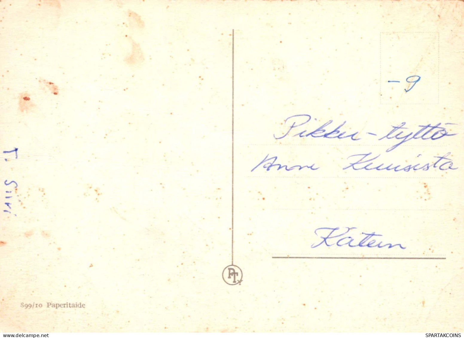 ALLES GUTE ZUM GEBURTSTAG 2 Jährige MÄDCHEN KINDER Vintage Postal CPSM #PBT955.A - Birthday