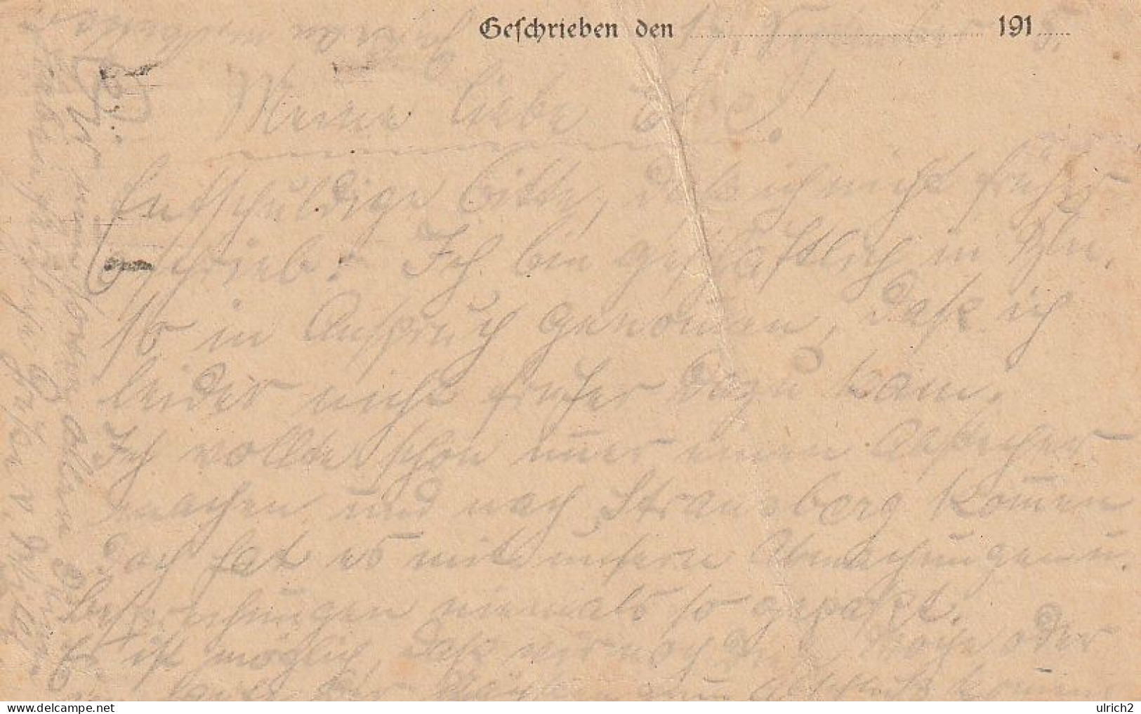 Feldpostkarte - Train-Ersatz-Abt. 3. Krankenträgerabtlg. - Berlin 1918 (69361) - Briefe U. Dokumente