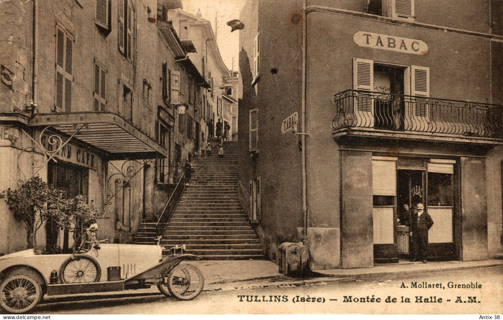 N81 - 38 - TULLINS - Isère - Montée De La Halle - Tullins