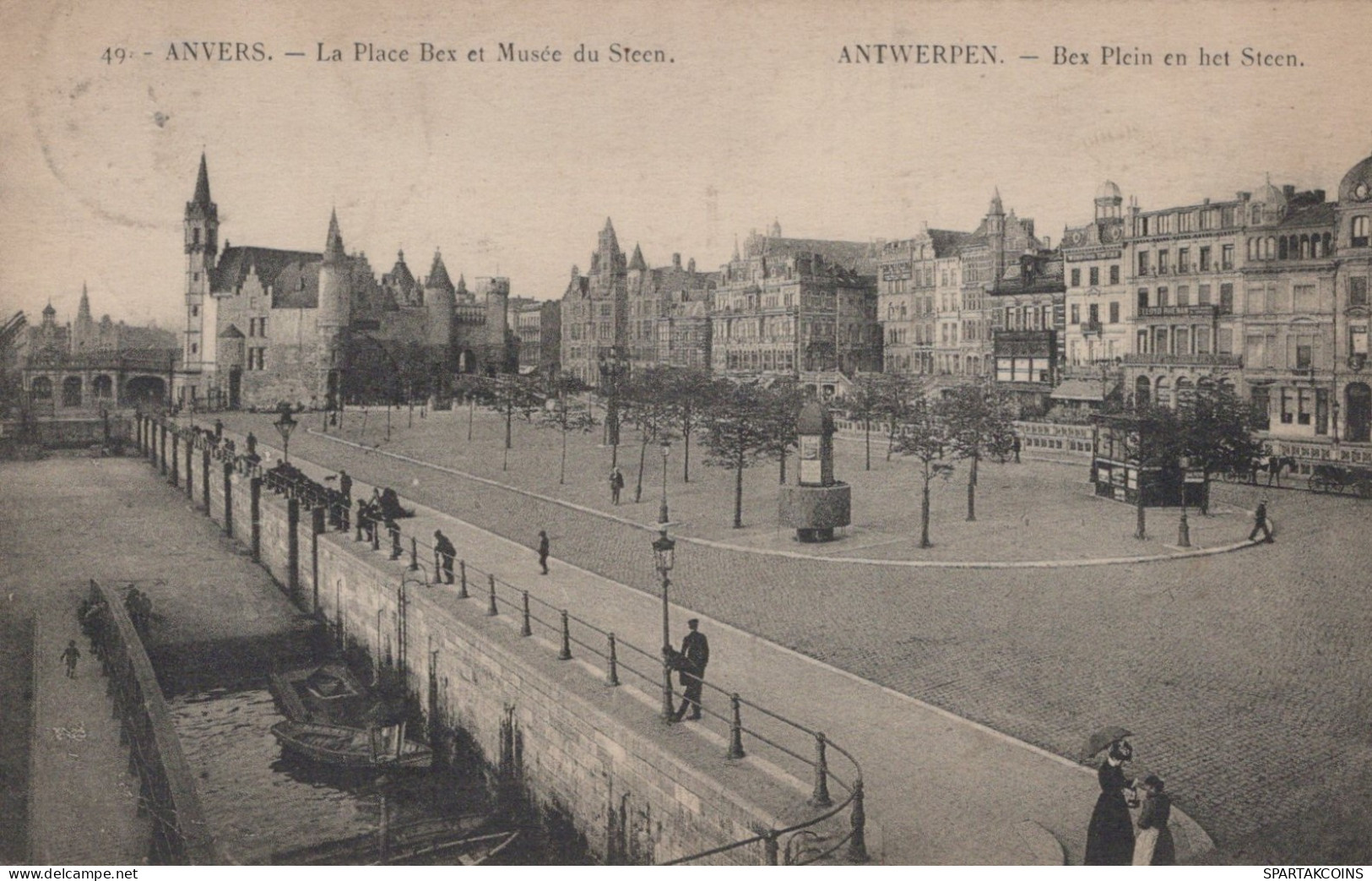 BELGIEN ANTWERPEN Postkarte CPA #PAD225.A - Antwerpen