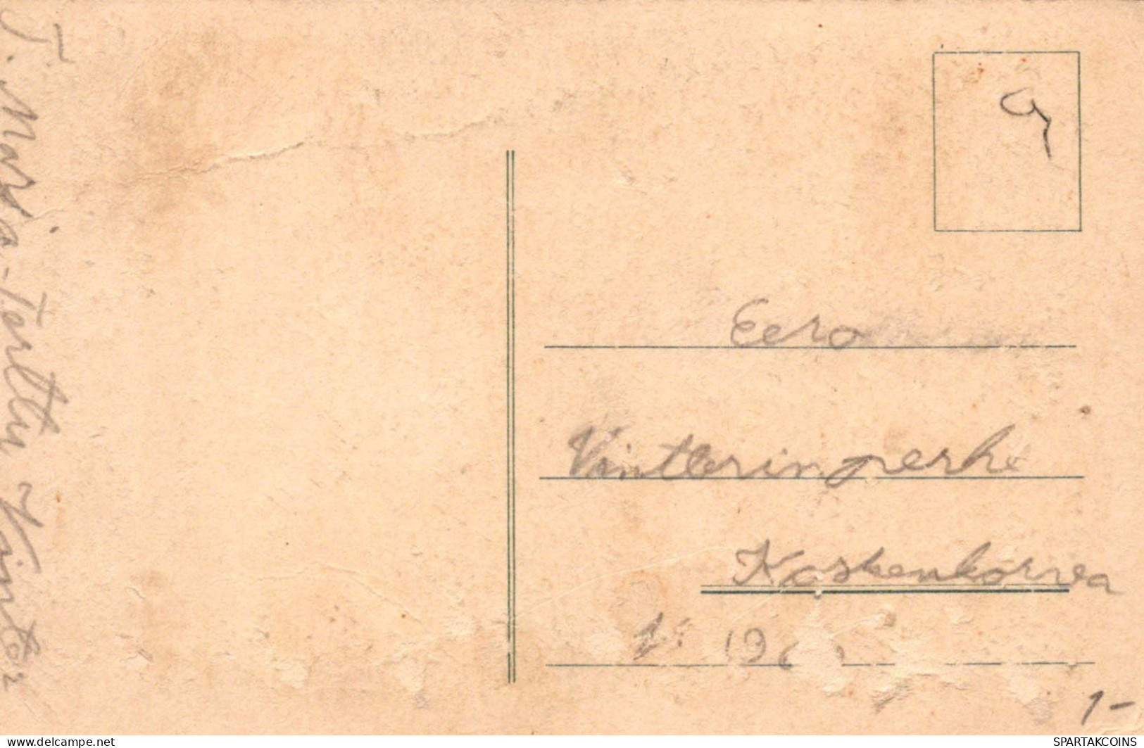 PAPÁ NOEL Feliz Año Navidad Vintage Tarjeta Postal CPSMPF #PKG315.A - Kerstman