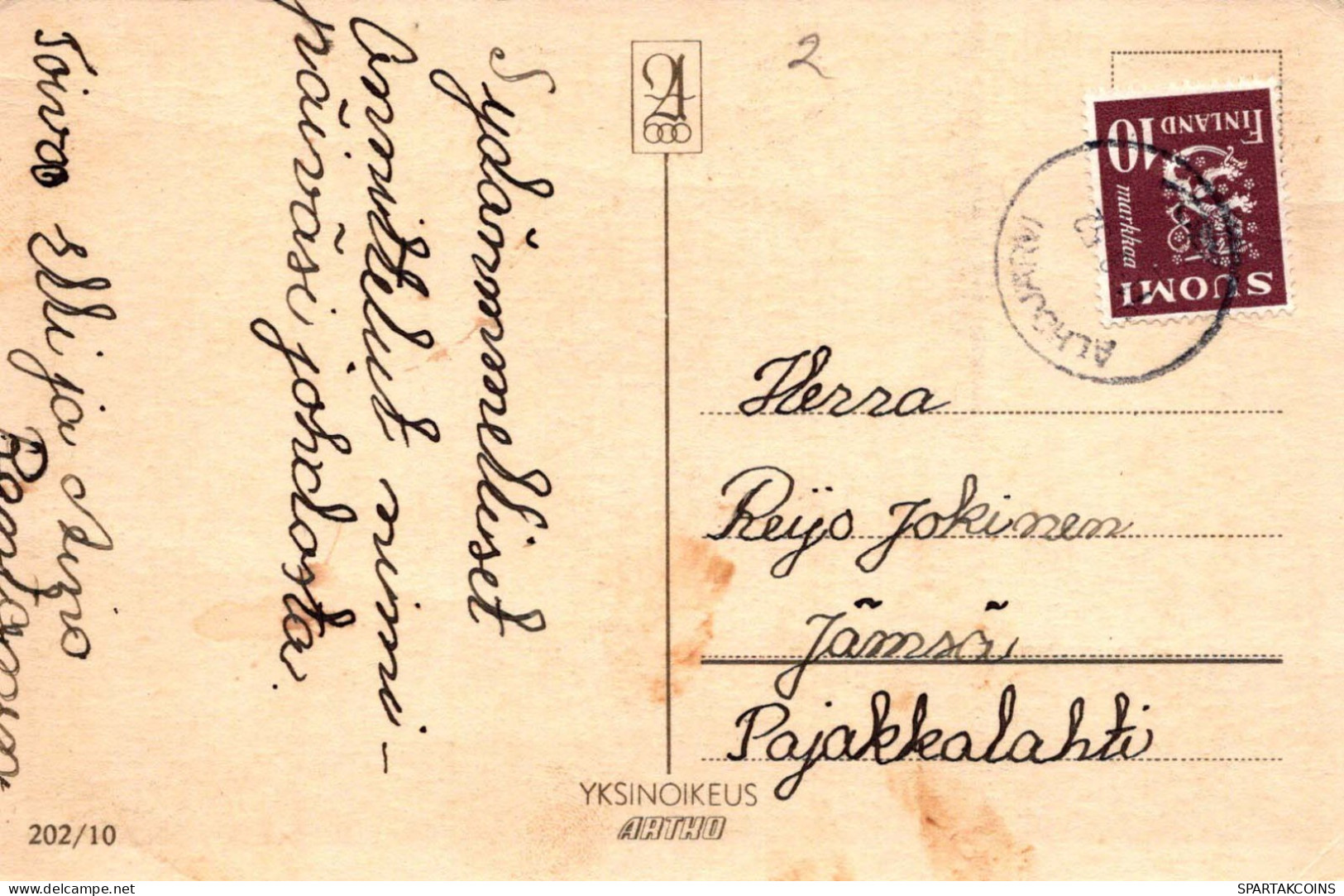 FLORES Vintage Tarjeta Postal CPA #PKE632.A - Fleurs