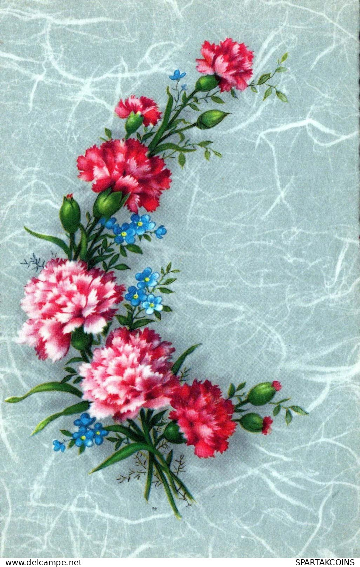 FLEURS Vintage Carte Postale CPA #PKE559.A - Blumen