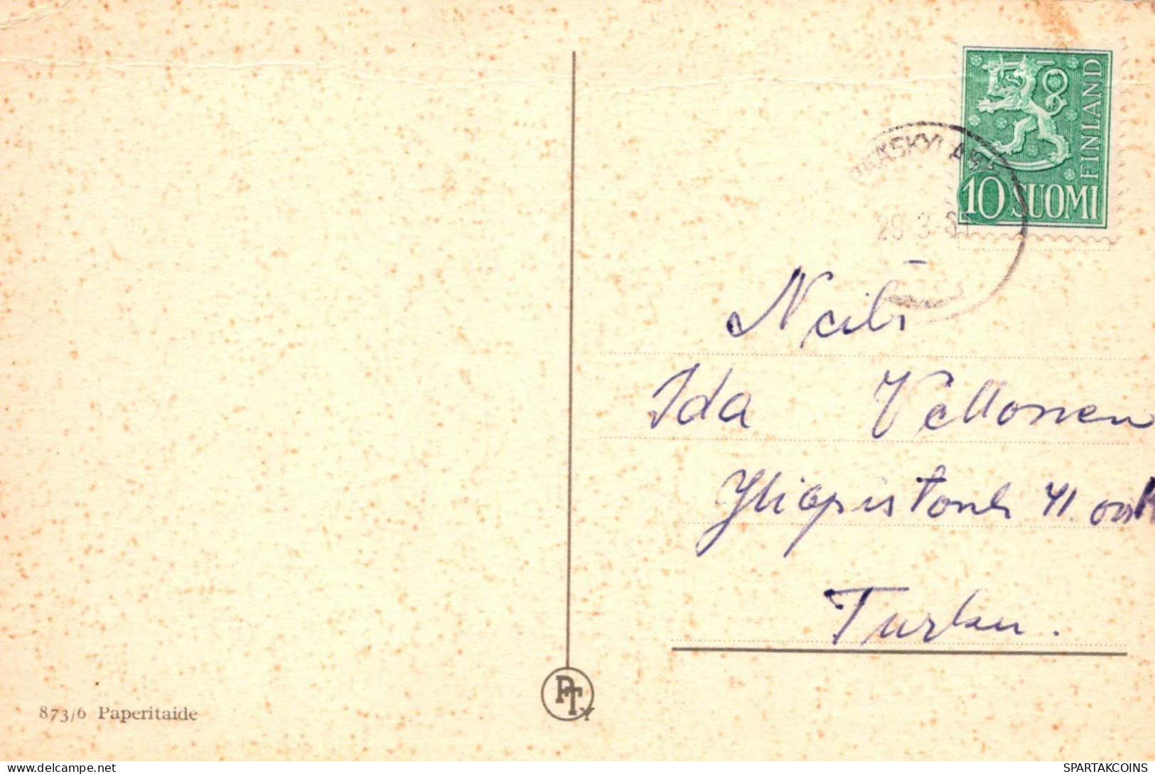 PÂQUES POULET ŒUF Vintage Carte Postale CPA #PKE414.A - Ostern