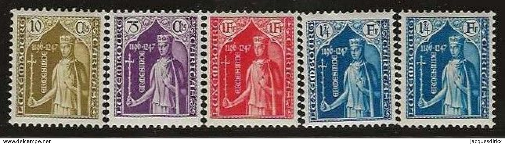 Luxembourg  .  Y&T   .    239/242    .   ** (239: Peu De Rouille )    .    Neuf Avec Gomme Et SANS Charnière - Unused Stamps