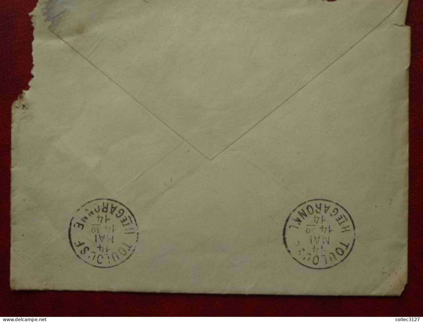 LF1 - Lettre à En-tête Avec Correspondance Mairie De Muret - 1914 - Non Classés
