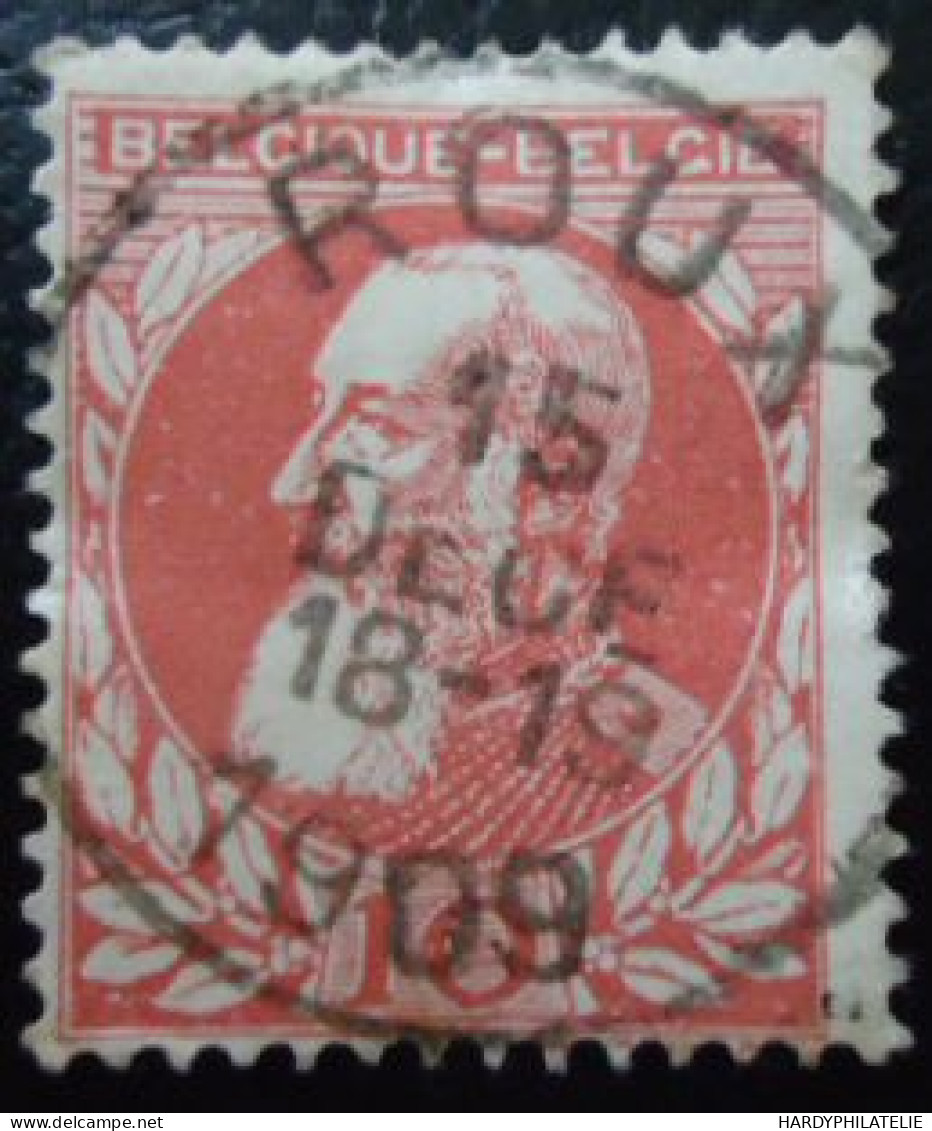 BELGIQUE N°74 Oblitéré - 1905 Thick Beard