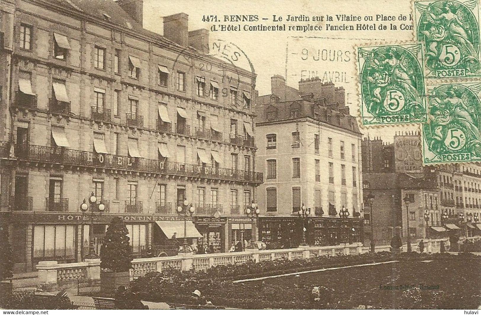 35  RENNES - LE JARDIN SUR LA VILAINE ..... (ref 9619) - Rennes