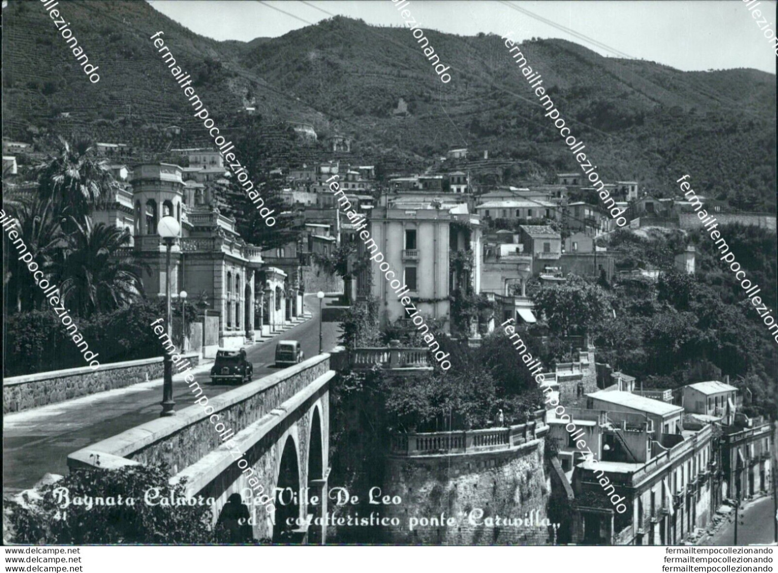 Bf90 Cartolina Bagnara Calabra Ville De Leo Provincia Di Reggio Calabria - Reggio Calabria