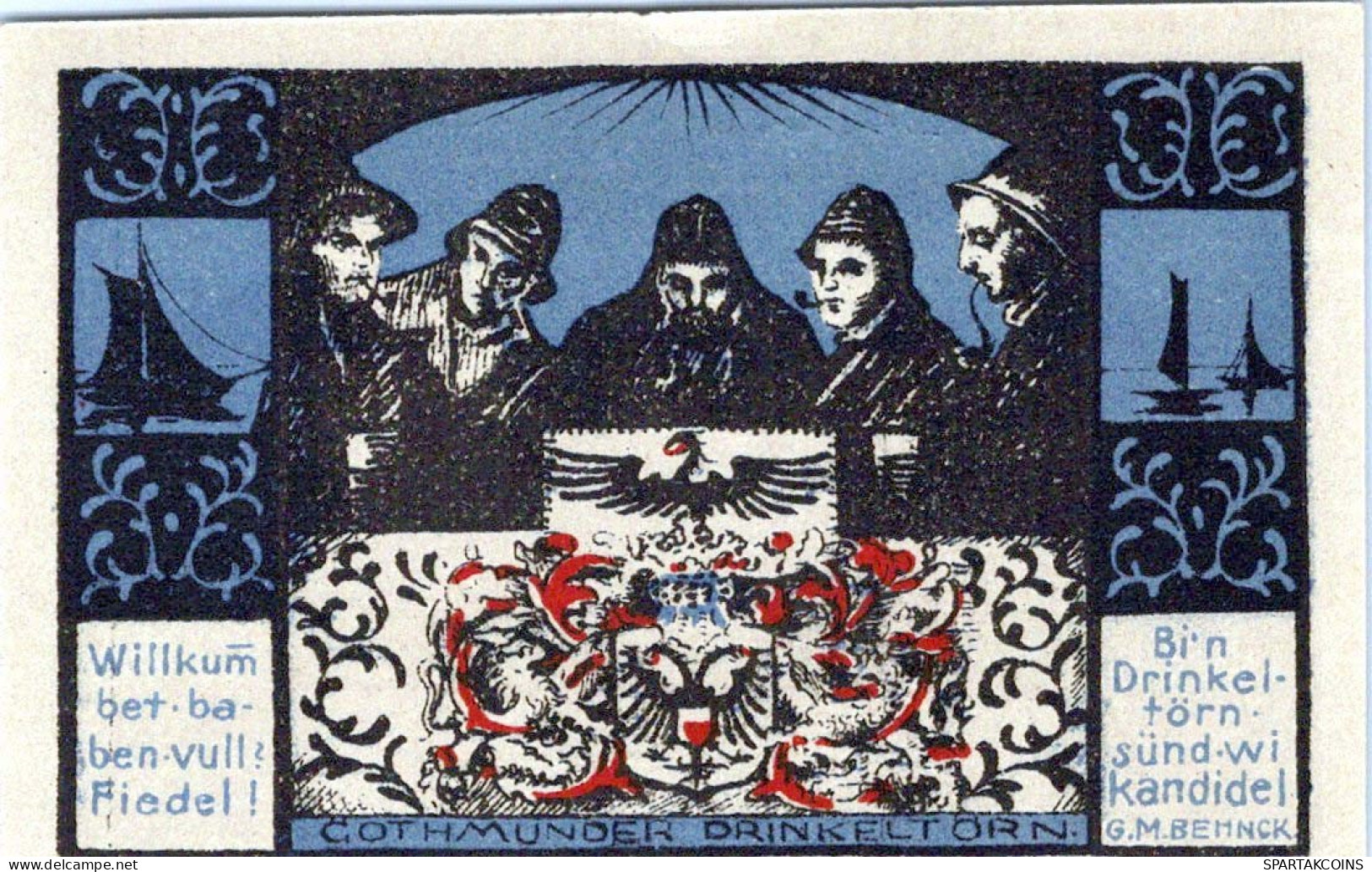 75 PFENNIG 1921 Stadt LÜBECK UNC DEUTSCHLAND Notgeld Banknote #PC519 - Lokale Ausgaben