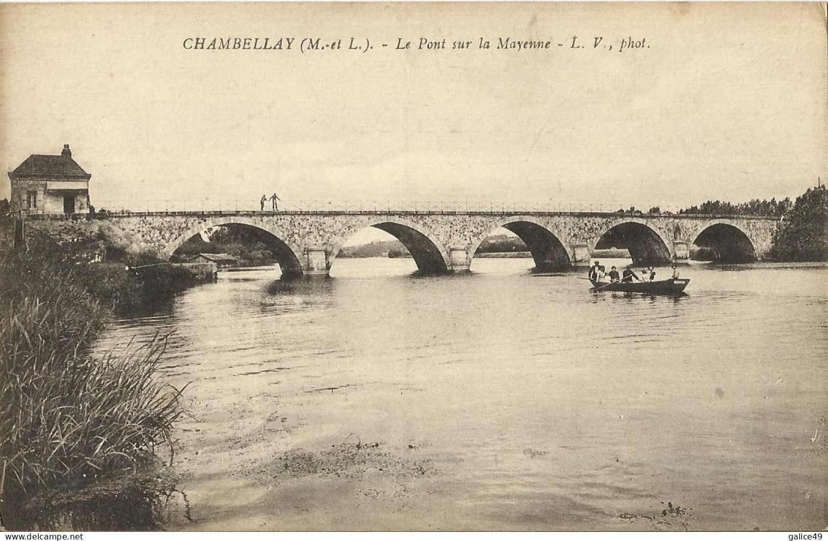 10598 CPA Chambellay - Le Pont Sur La Mayenne - Andere & Zonder Classificatie