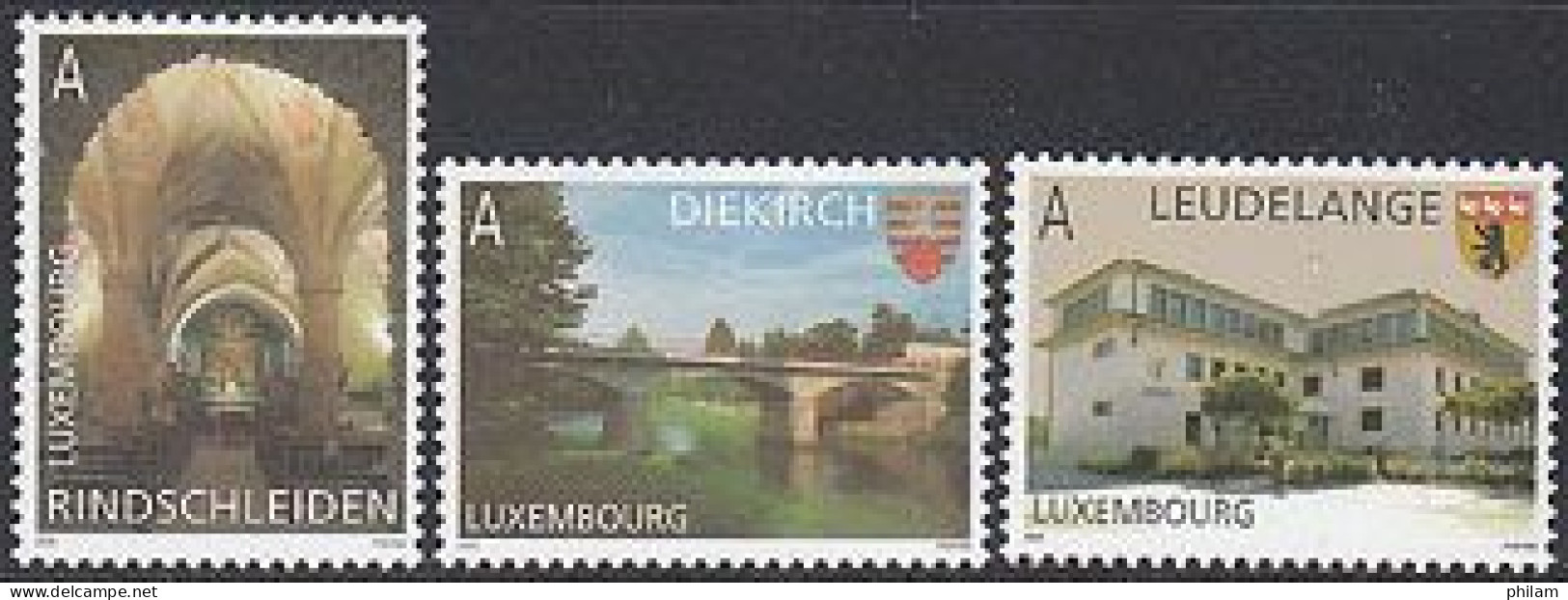 LUXEMBOURG 2008 - Tourisme - 3 V. - Unused Stamps