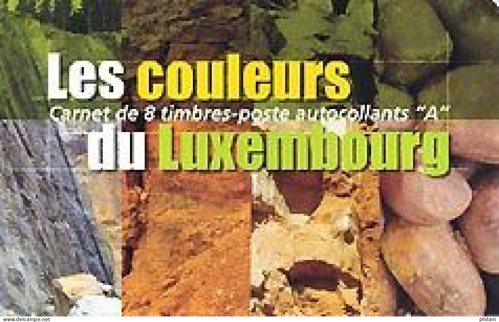 LUXEMBOURG 2005 - Couleurs Du Luxembourg: Minéraux - 1 Carnet - Cuadernillos