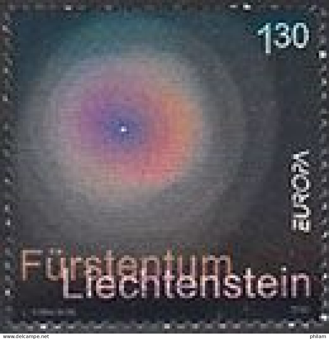 LIECHTENSTEIN 2009 - Europa - L'astronomie - 1 V. - Ongebruikt