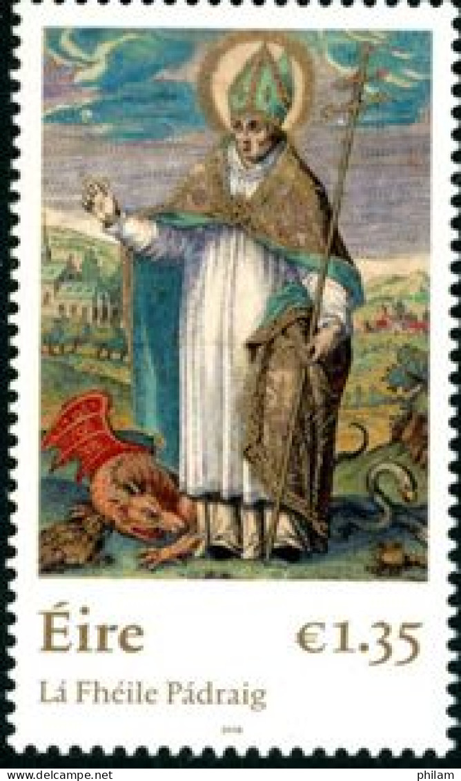 IRLANDE 2018 - La Saint Patrick -  Gravure - 1 V. - Ungebraucht