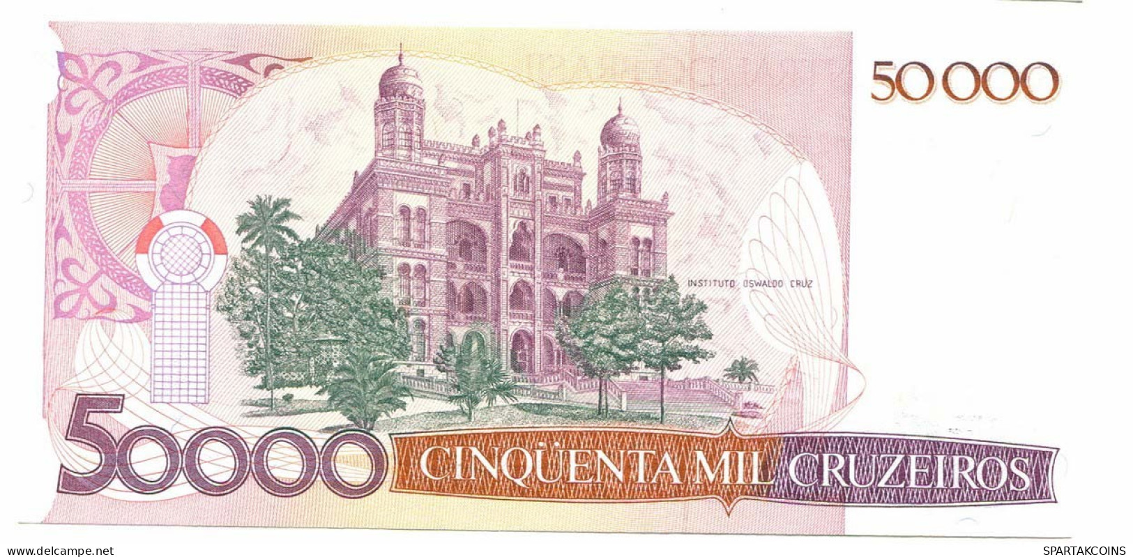 BRASIL 50000 CRUZEIROS 1986 UNC Paper Money Banknote #P10889.4 - Lokale Ausgaben