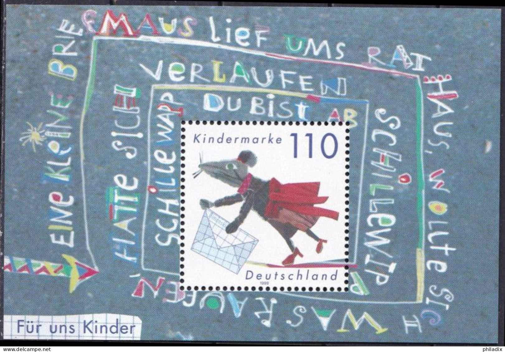 BRD 1999 Mi. Nr. 2072 **/MNH Block 51 (Blk-20) - 1991-2000