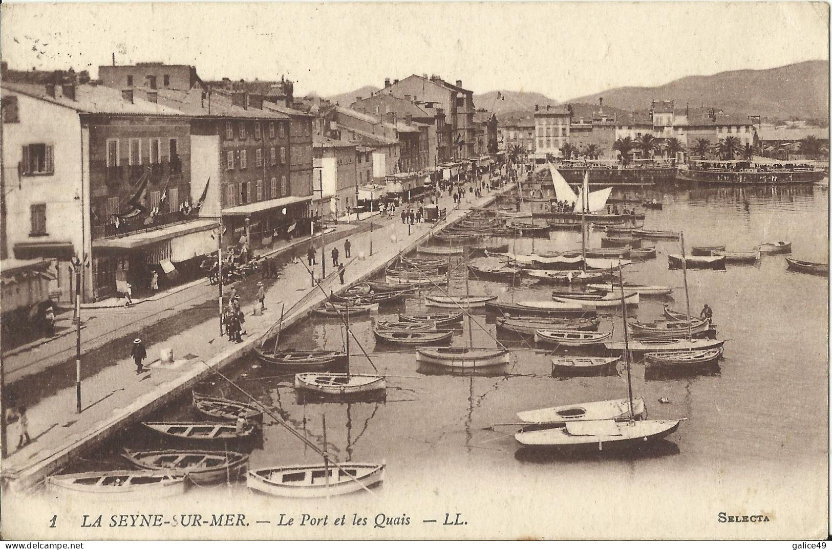 +180 La Seyne Sur Mer - Le Port Et Les Quais.. - La Seyne-sur-Mer