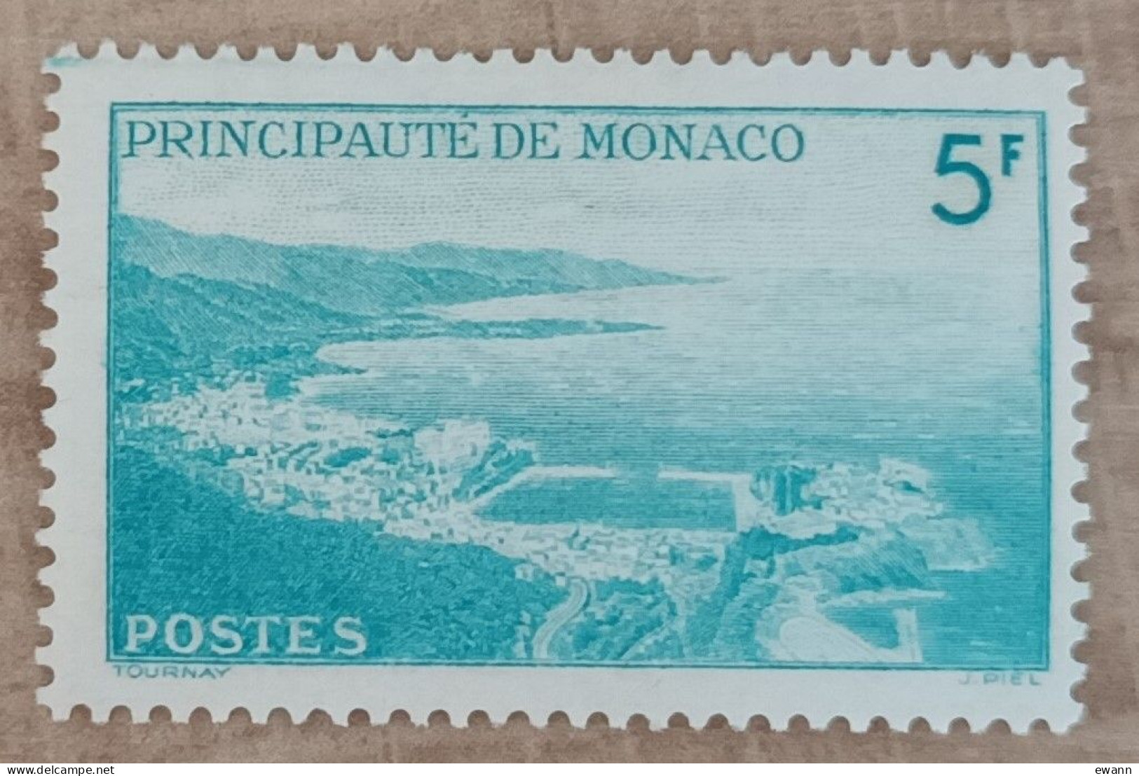 Monaco - YT N°310A - Vues De La Principauté - 1948/49 - Neuf - Ungebraucht