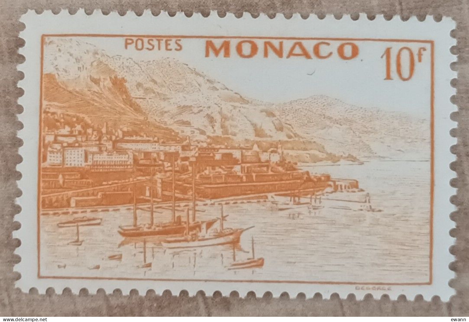 Monaco - YT N°311A - Vues De La Principauté - 1948/49 - Neuf - Unused Stamps