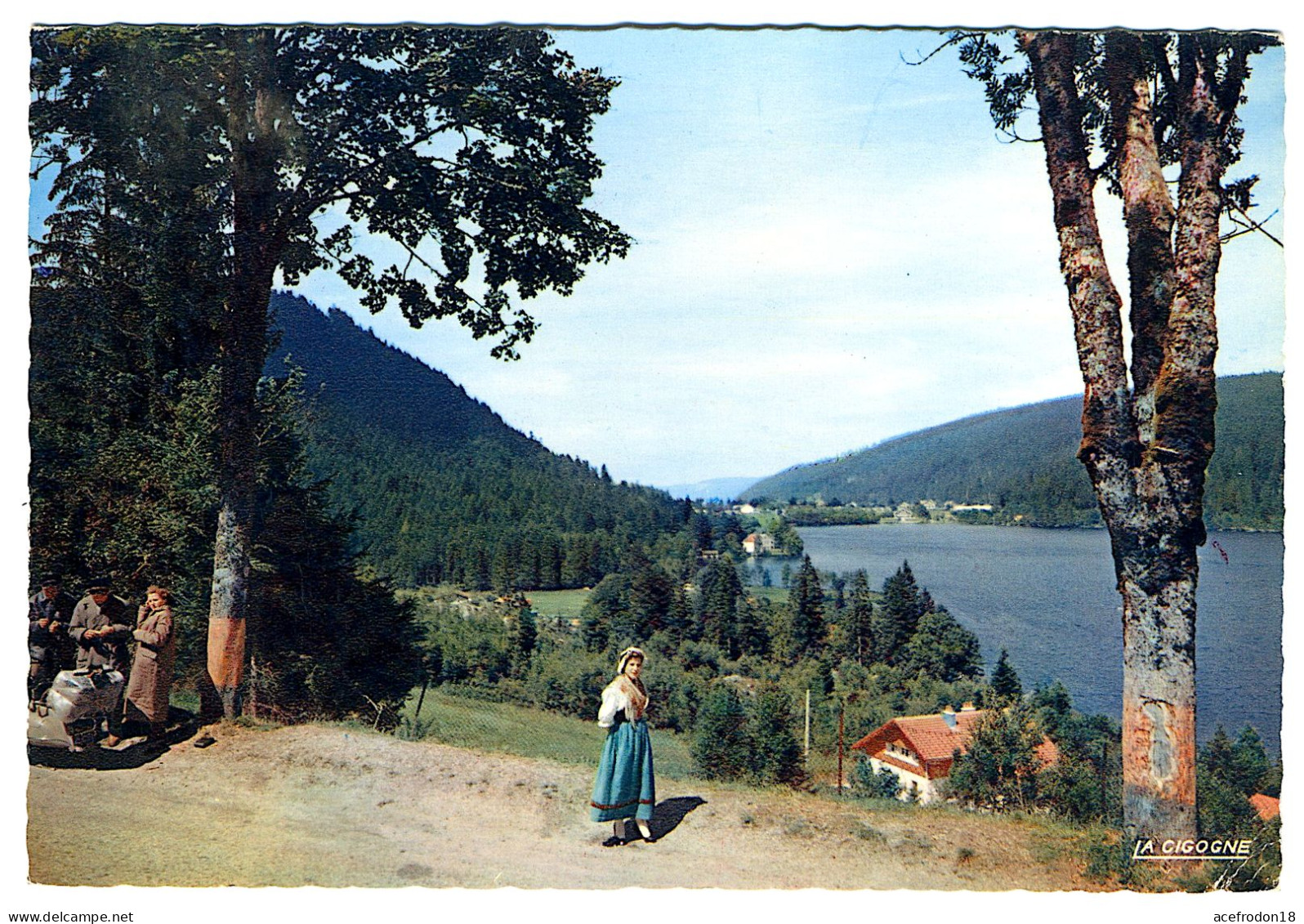 Les Vosges Pittoresques - Jeune Lorraine Au Lac De Gérardmer - Gerardmer