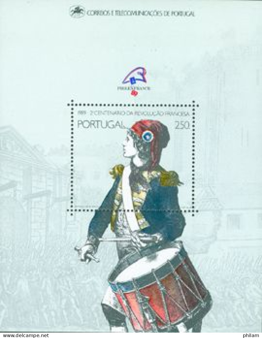 PORTUGAL 1989 - Bicentenaire De La Révolution Française - BF - Révolution Française