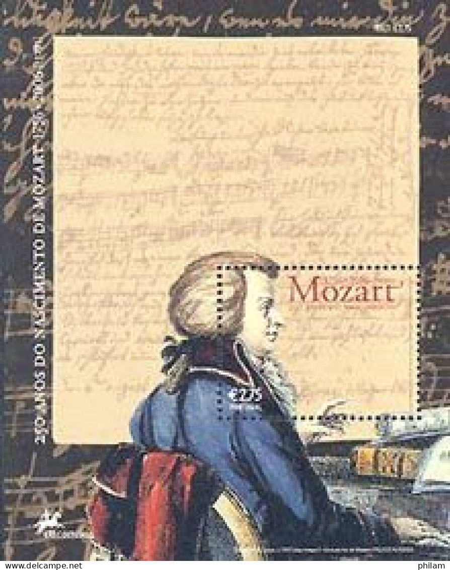 PORTUGAL 2006 - Wolfgang Amadeus Mozart - BF - Musica