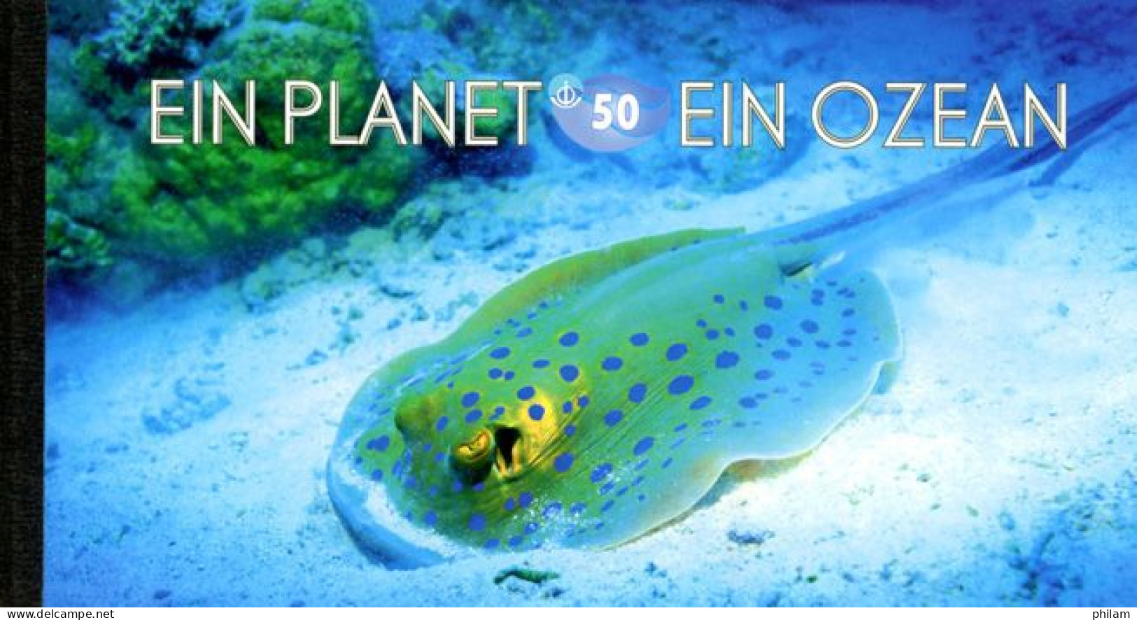 O.N.U. Wenen 2010 - UNESCO - Une Planète - Un Océan - Carnet De Prestige - Ballenas