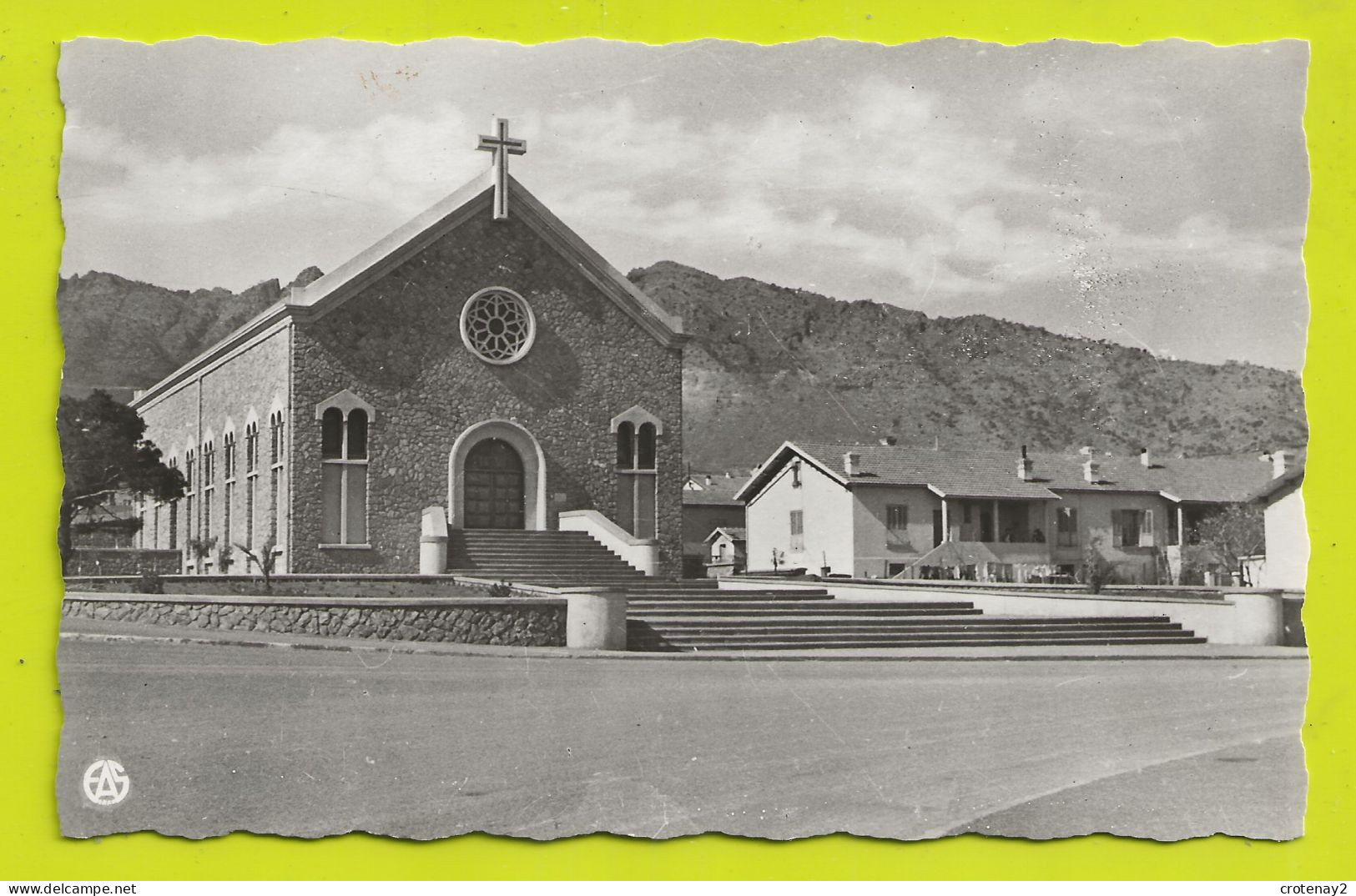 Algérie OUENZA N°7 L'Eglise VOIR DOS - Andere & Zonder Classificatie