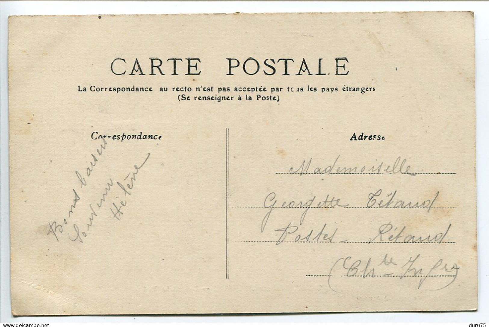 CPA 1917 * SAINT SAVINIEN Sur CHARENTE Avenue Du Pont * Jean Valette Editeur - Other & Unclassified