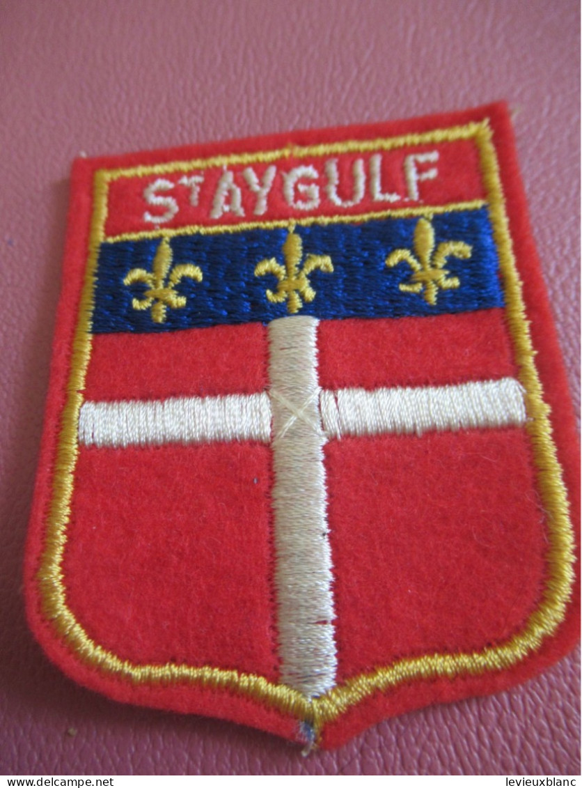 Ecusson Tissu Ancien /Saint AYGULF/ Var / Vers 1950- 1970                                  ET664 - Patches