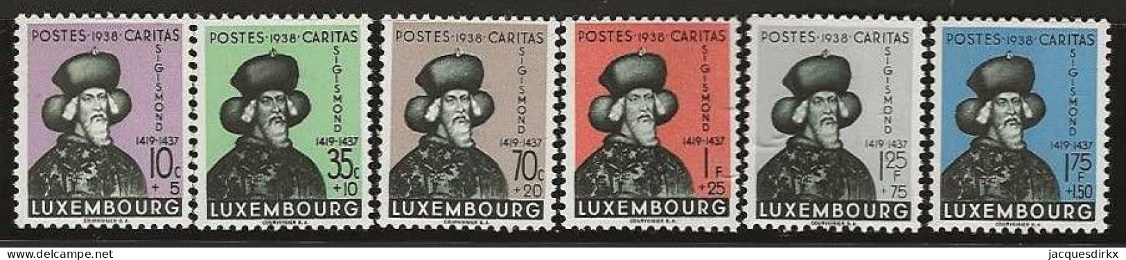 Luxembourg  .  Y&T   .   306/311  .   **    .    Neuf Avec Gomme Et SANS Charnière - Unused Stamps