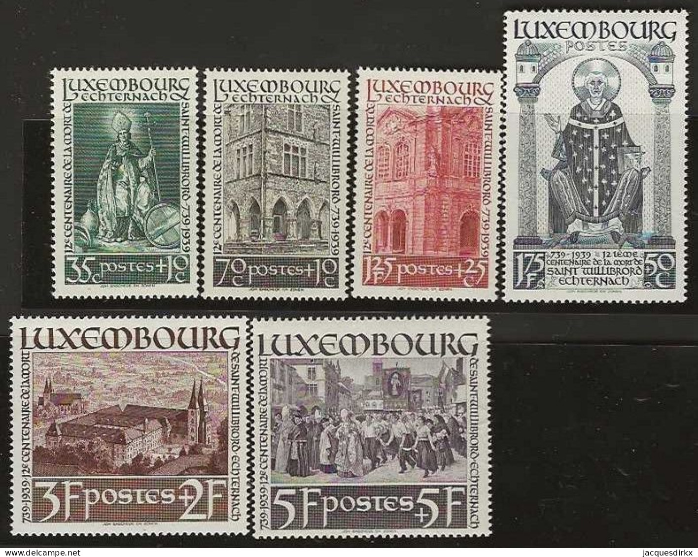 Luxembourg  .  Y&T   .   300/305  .   **    .    Neuf Avec Gomme Et SANS Charnière - Unused Stamps