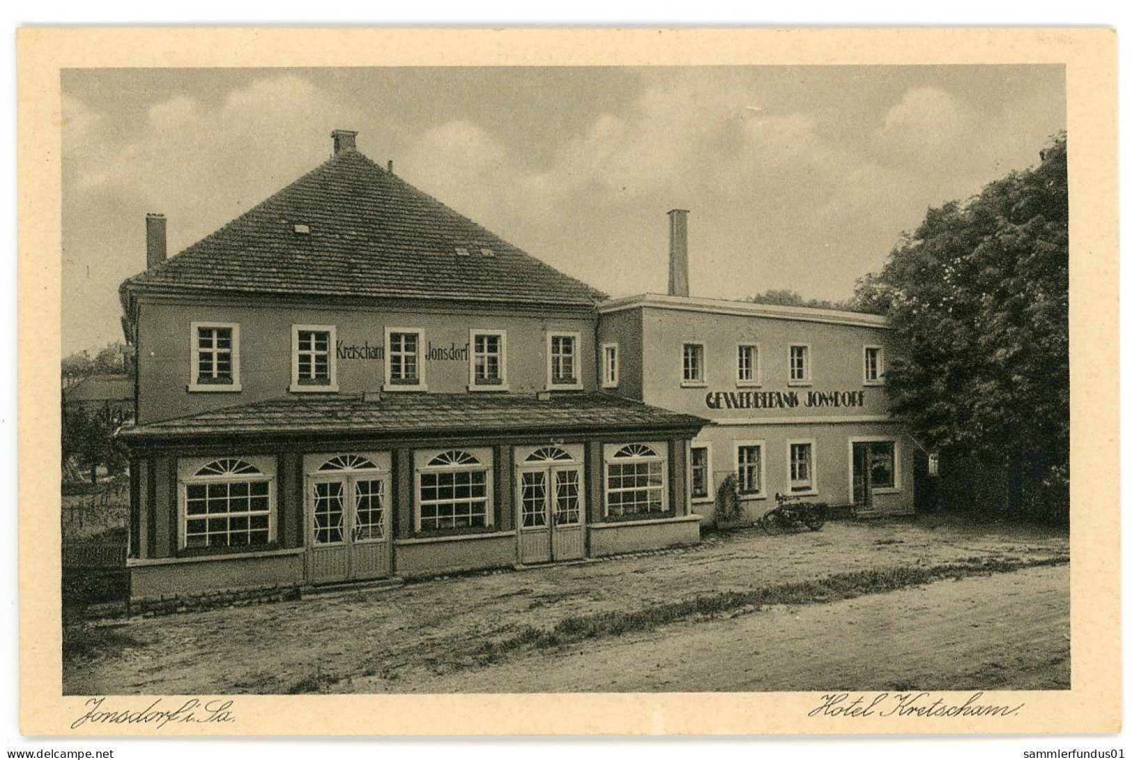 AK/CP Johnsdorf  Hotel Kretscham   Oybin    Ungel/uncirc.  Ca. 1930   Erhaltung/Cond.  1-  Nr.1791 - Oybin