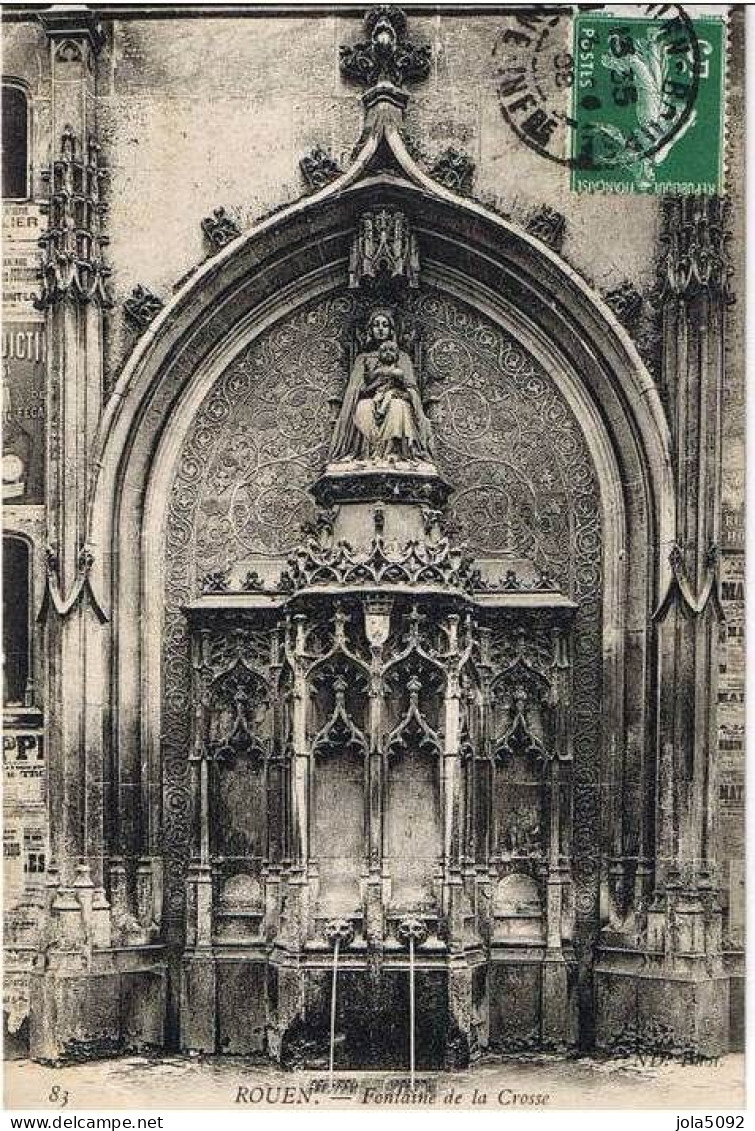 76 - ROUEN - Fontaine De La Crosse - Rouen